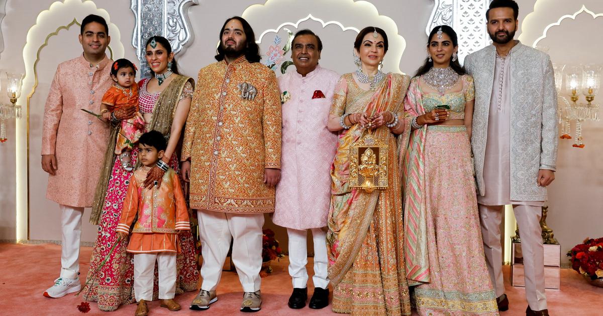 «Son fils s'amusait à lancer son drone vers le personnel»: Mukesh Ambani, le milliardaire indien qui organisait des mariages à 150 millions