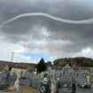 Sorpresa en Ávila con un fenómeno atmosférico pocas veces visto: un tornado que no toca el suelo