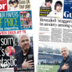 The Papers: 'Don't be sorry, smile' and 'staggering rise' in child anxiety rates