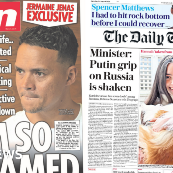 The Papers: Jenas 'so ashamed' and tributes to Hannah Lynch