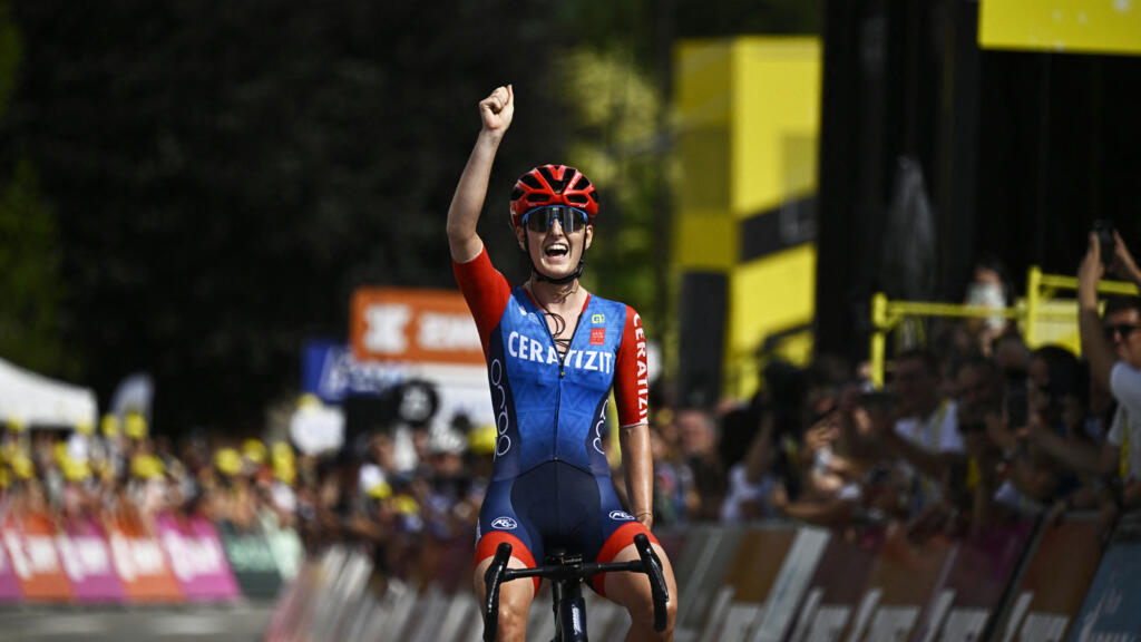 Tour de France Femmes : Cédrine Kerbaol remporte l'étape, Katarzyna Niewiadoma reste en jaune