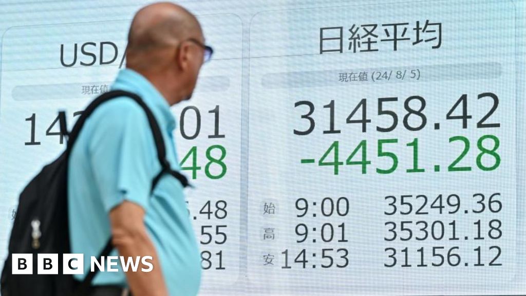 UK and European stock markets fall on US fears