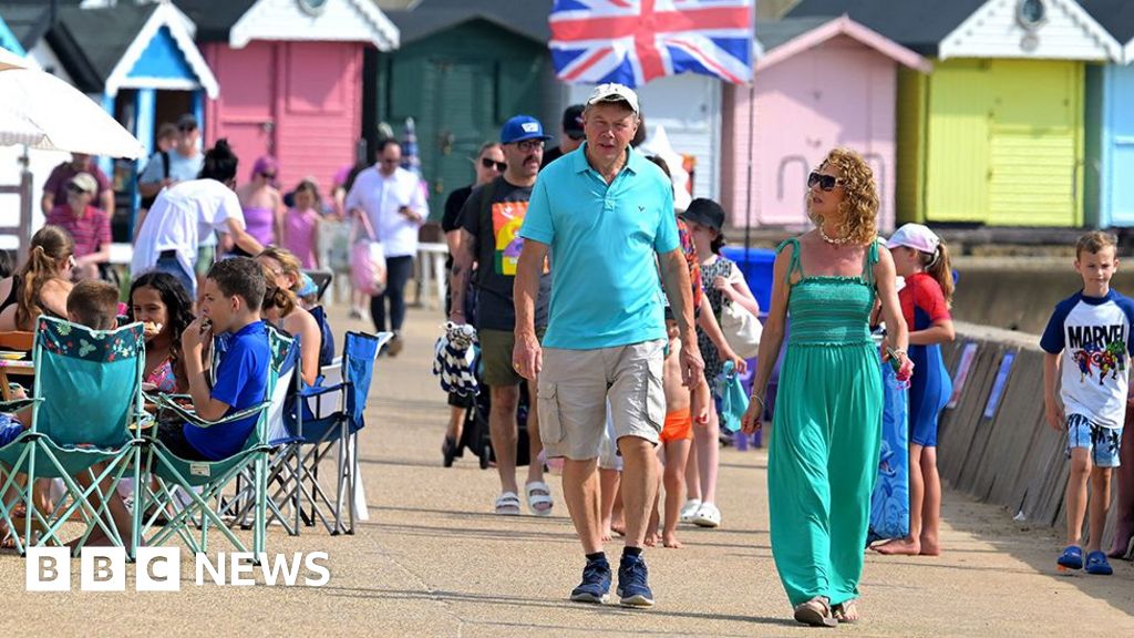 UK sees hottest day of 2024 as temperatures hit 34.8C