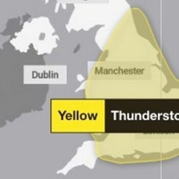 UK weather: Huge Met Office yellow thunderstorm and rain warning covers 90% of England