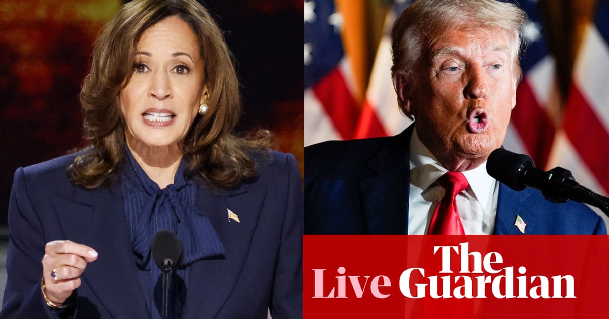 US elections live updates: Trump and Harris campaigns argue over rules for first debate