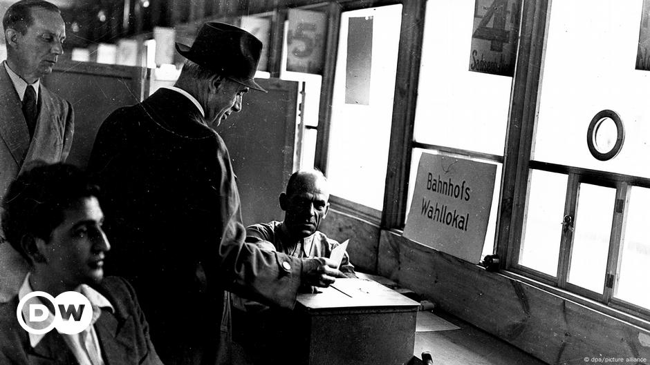 Vor 75 Jahren: Deutschlands erste Bundestagswahl