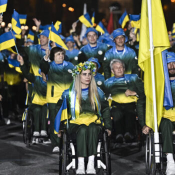 "Votre soutien est notre victoire" : les Ukrainiens en mode résistance aux Jeux paralympiques