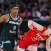 Chicago Sky player fouls Caitlin Clark to the ground then posts the hate comments she got online