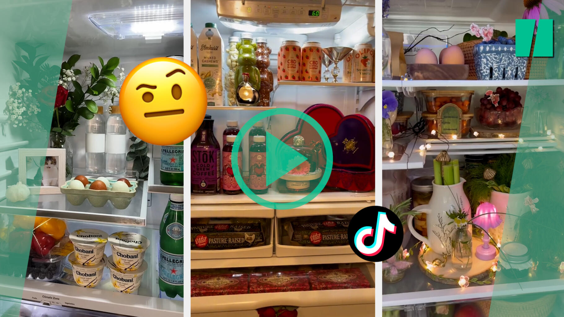 Sur TikTok, le « fridgescaping » est la nouvelle tendance complètement absurde de décoration de frigo