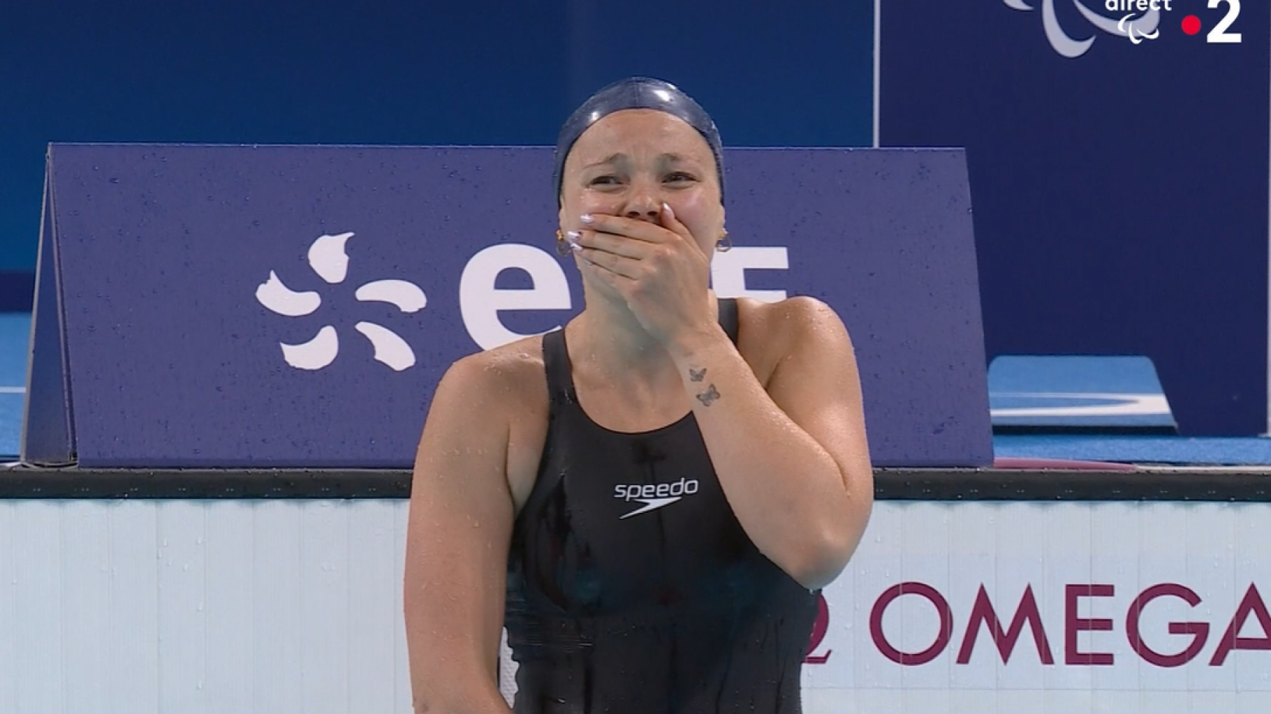 Jeux paralympiques : Émeline Pierre médaillée d’or en para-natation, la 6e médaille d’or française