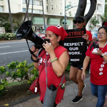 Massenstreik: Rund 10.000 Beschäftigte der US-Hotelindustrie legen Arbeit nieder