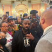 Protests erupt at California State Capitol after pair of reparations bills shelved