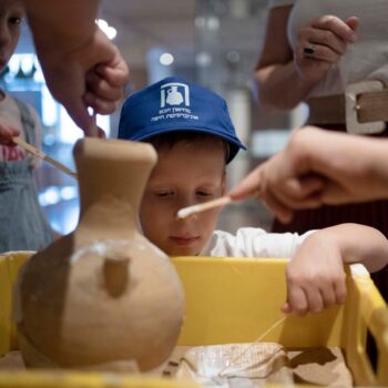 Boy who broke 3,500-year-old artefact welcomed back to museum