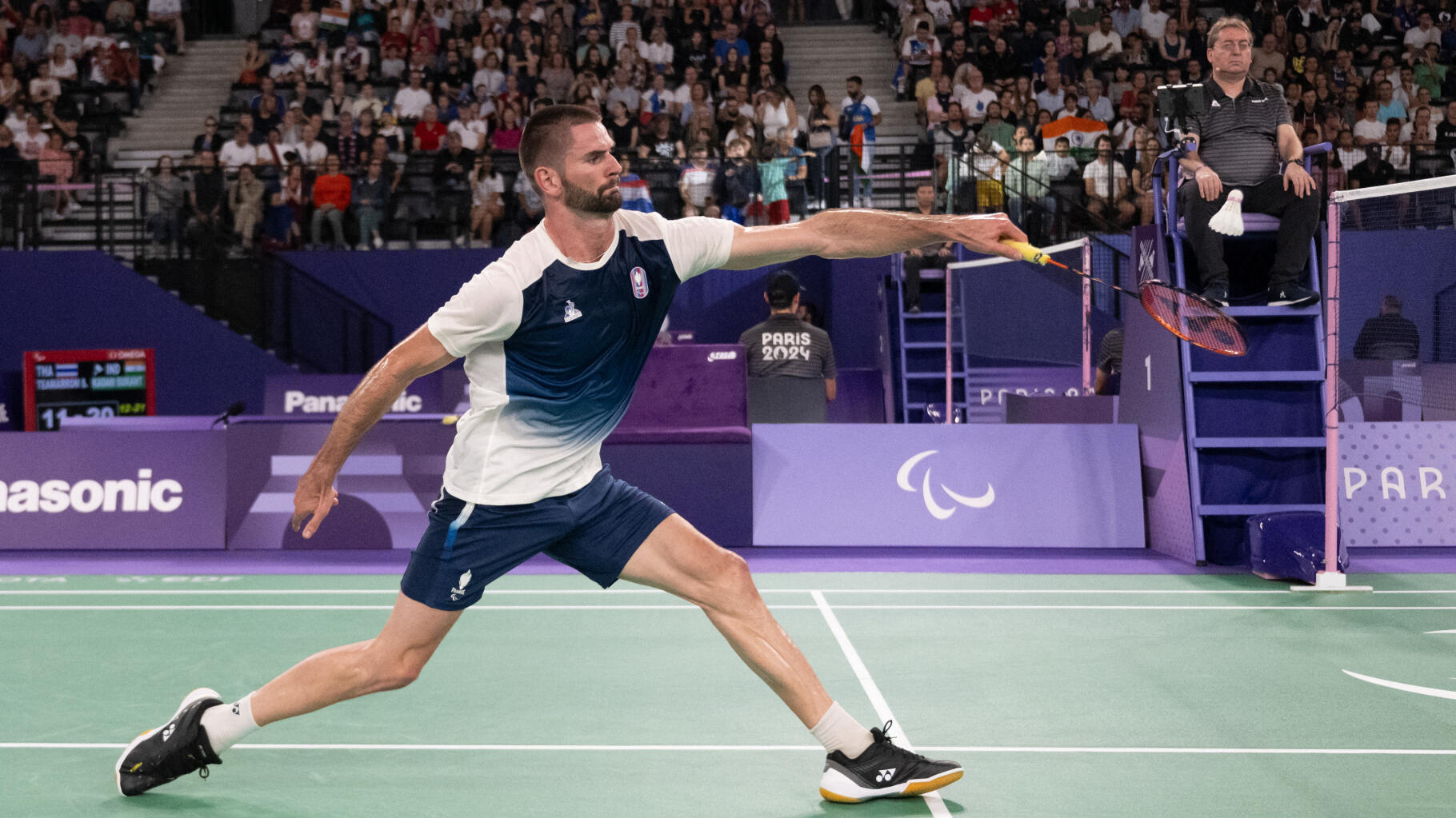 Jeux Paralympiques de Paris 2024 : Lucas Mazur en or en para-badminton, sa deuxième médaille du jour