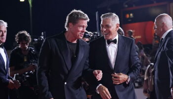 Mostra de Venise : complices, George Clooney et Brad Pitt font le show