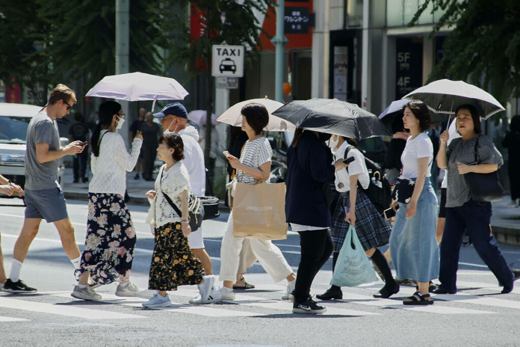 En Chine et au Japon, un été aux températures record