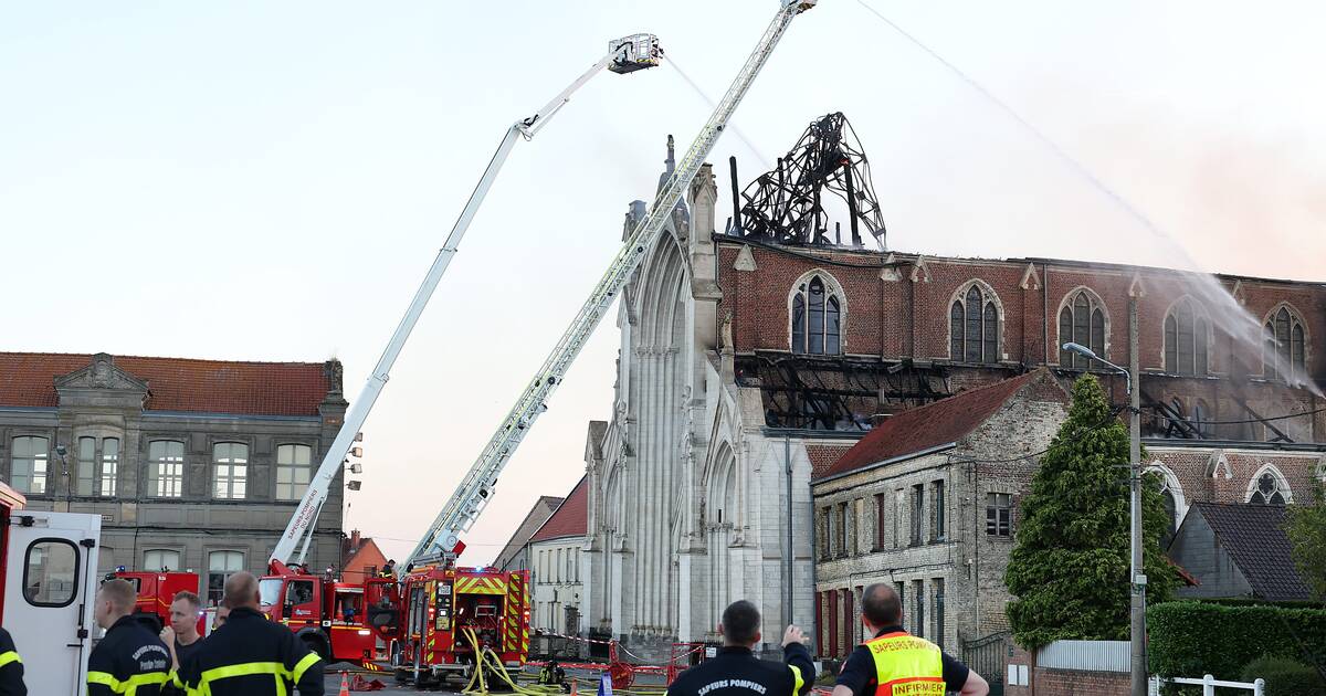 Incendie d’une église à Saint-Omer : un suspect placé en garde à vue