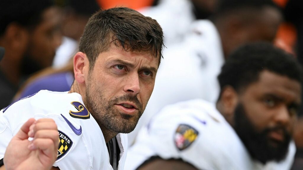 Ravens' Justin Tucker punts on question about AFC title game drama