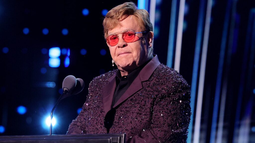 Elton John left with 'limited vision' following health scare