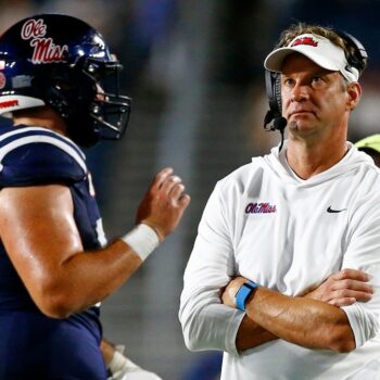 Ole Miss' Lane Kiffin pokes fun at Brian Kelly's meltdown following LSU loss