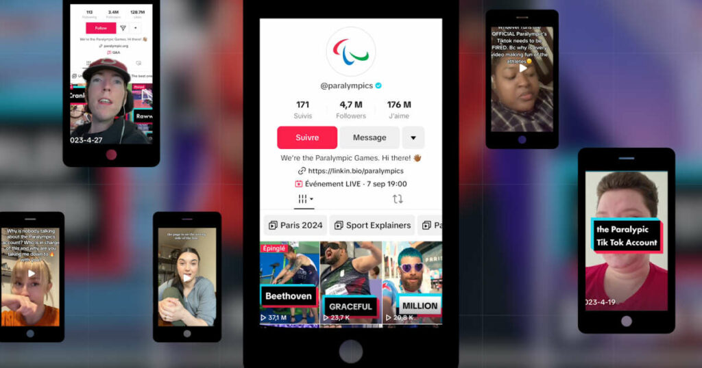 Humour ou moqueries ? Le compte TikTok des Paralympiques suscite la controverse