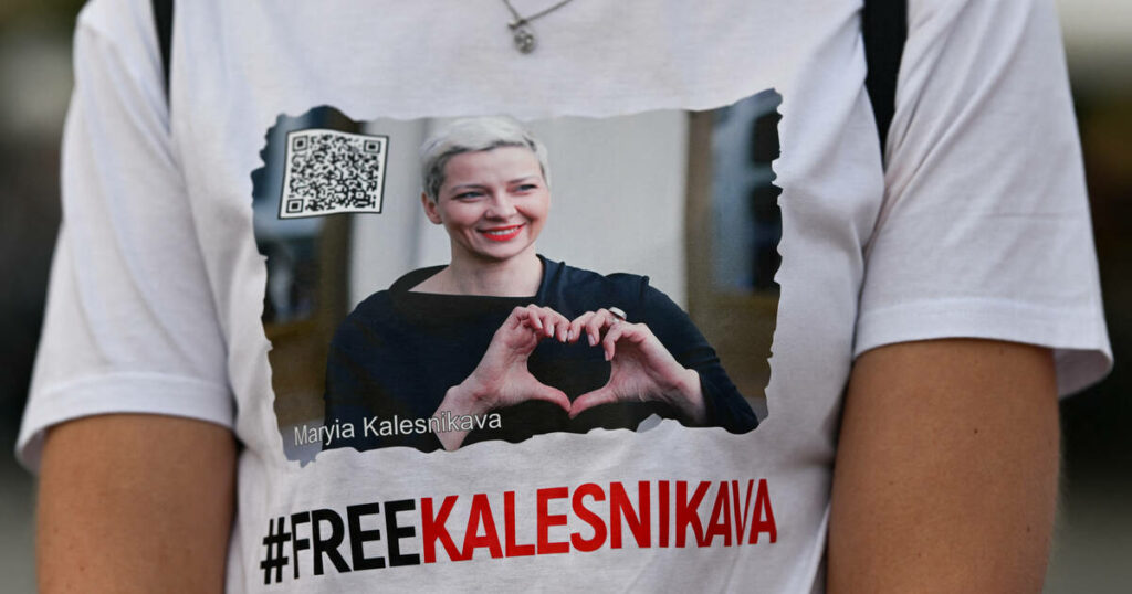 Bélarus : l’inquiétude grandit pour la prisonnière politique Maria Kalesnikava, figure de l’opposition à Loukachenko