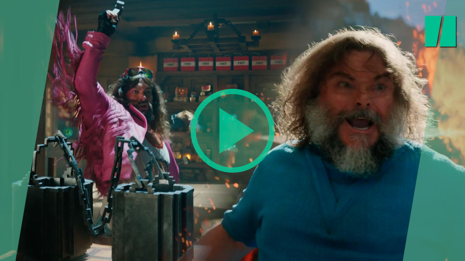 « Minecraft : le film » : Jason Momoa et Jack Black cassent des briques dans une première bande-annonce