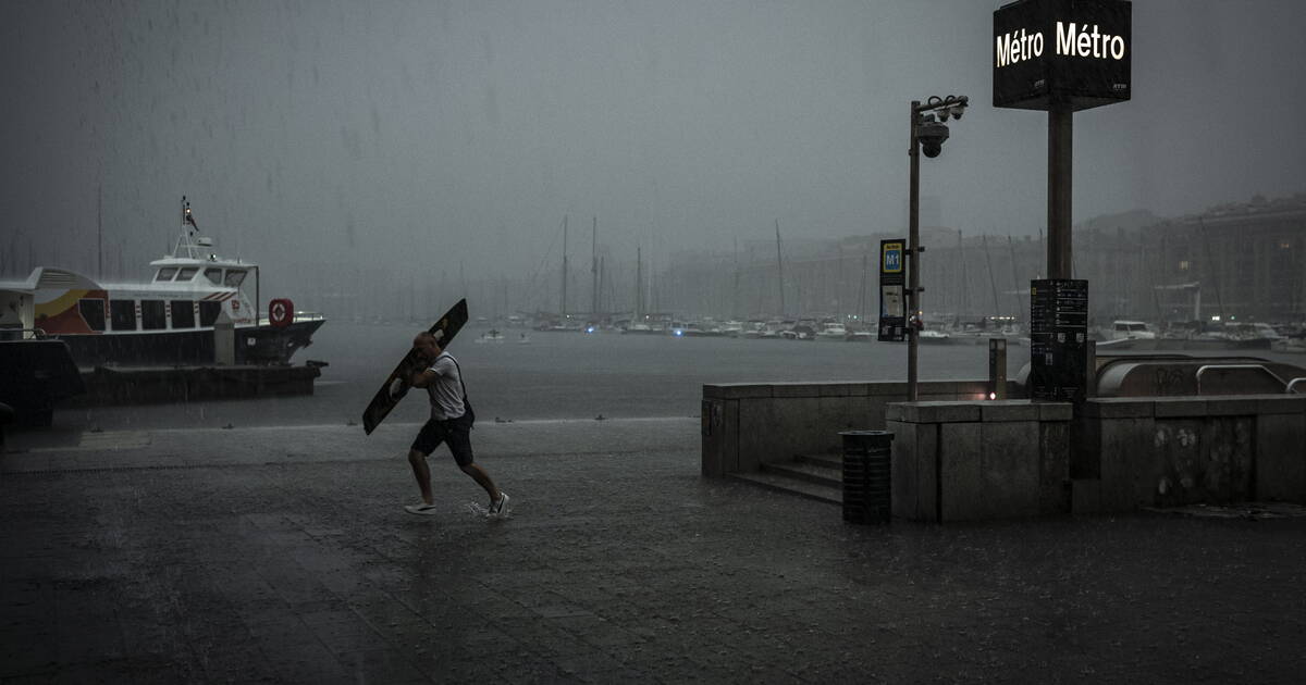 Orages et inondations : pas de dégâts majeurs dans le Sud-Est, 8 départements en vigilance orange dans le Centre