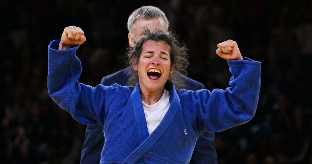 Paris 2024 : en parajudo, Sandrine Martinet se contente de l’argent chez les -48kg