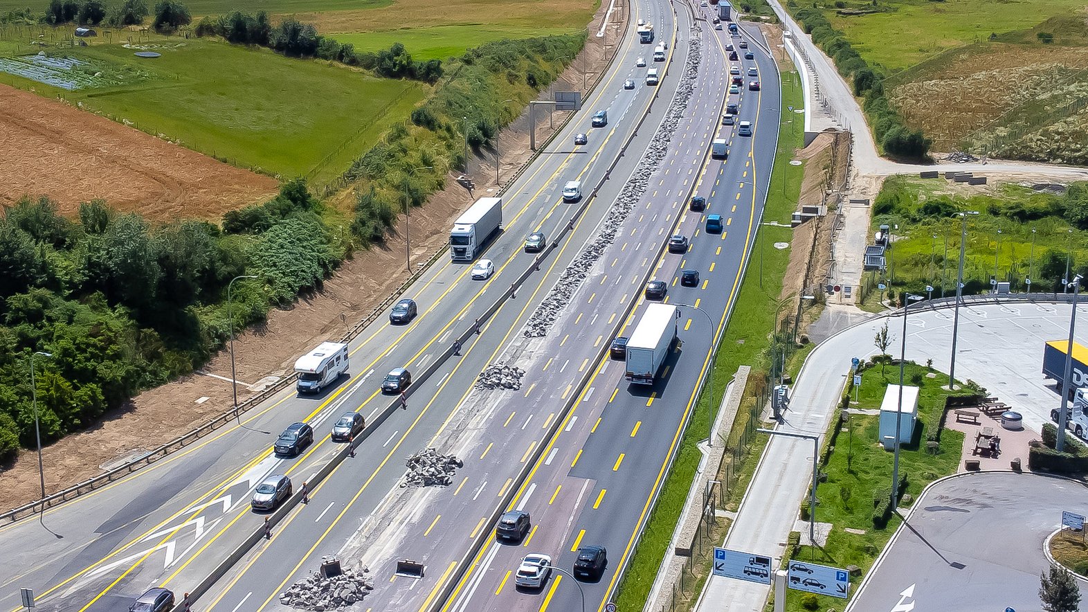 Travaux sur l'A3: Une seule voie ouverte ce week-end