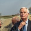 Michel Barnier lors d'une visite au Sommet de l'élevage à Cournon-d'Auvergne, près Clermont-Ferrand, le 7 octobre 2021