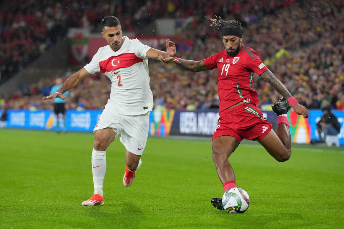 Wales vs Turkey LIVE: Latest Nations League score and updates as Sorba Thomas has goal disallowed