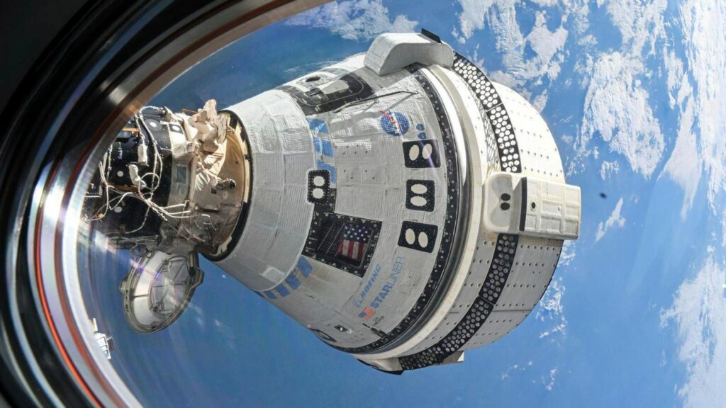 Faulty spacecraft heading back to Earth - leaving astronauts in orbit