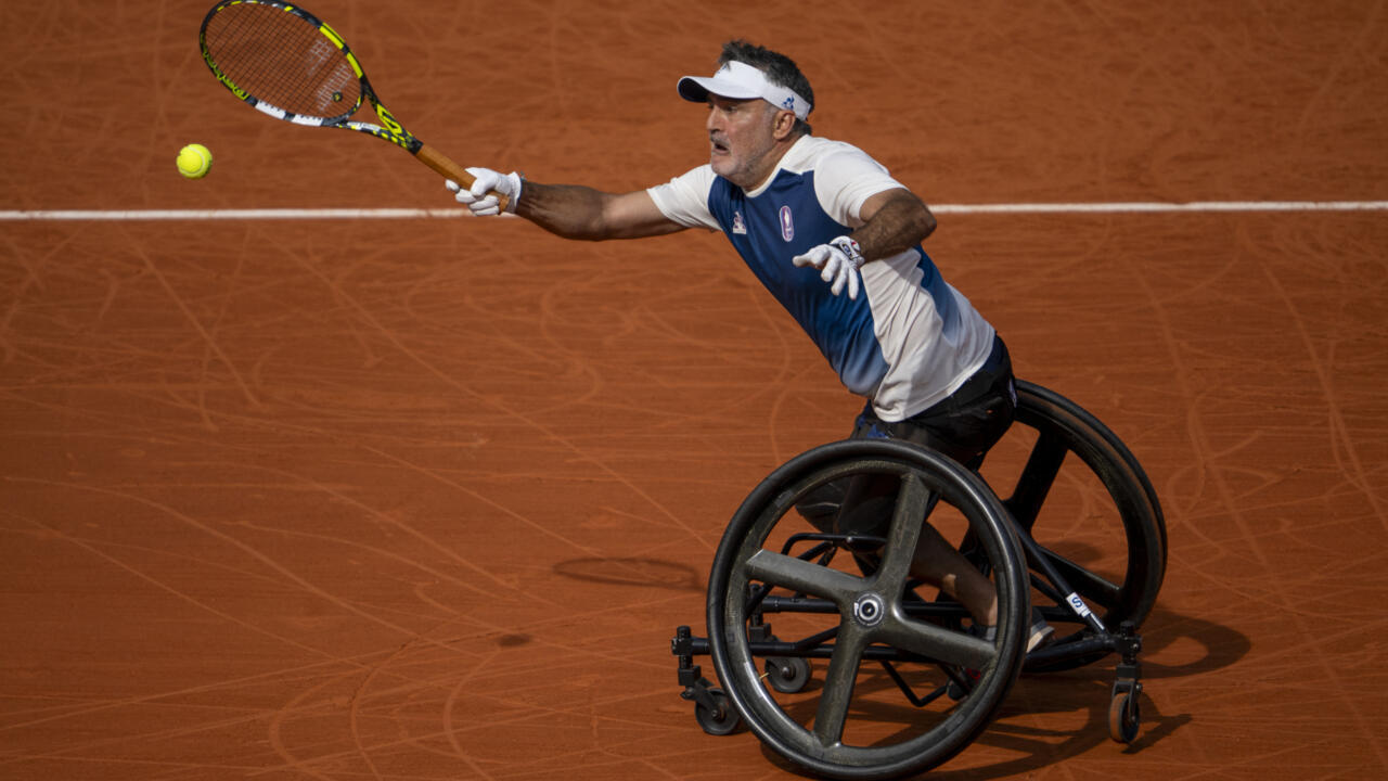 "Remplir les stades avec du tennis fauteuil, c'est fabuleux", se félicite Stéphane Houdet