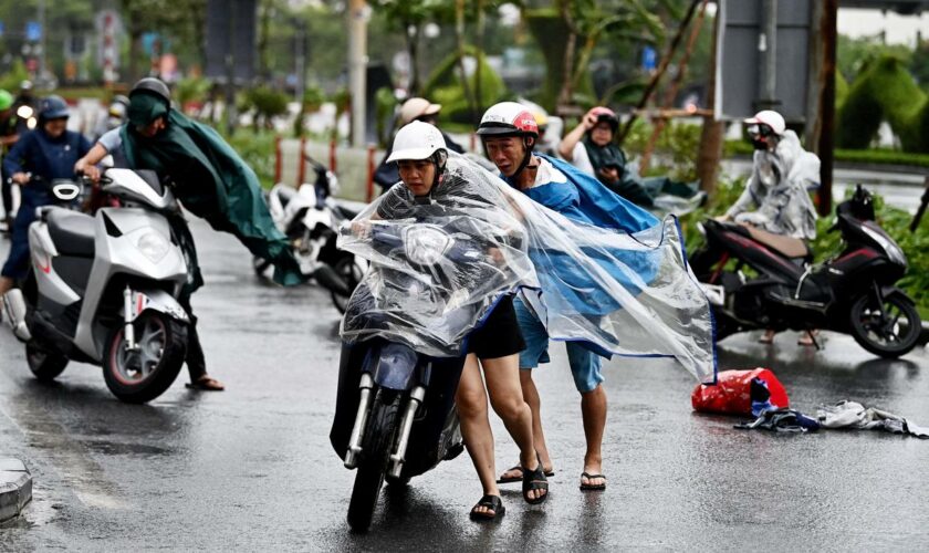 Unwetter: Tote und Verletzte durch Taifun Yagi in Vietnam und China