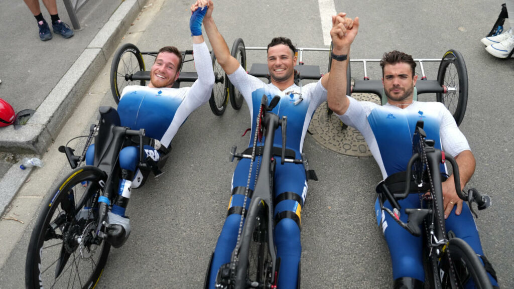 Jeux paralympiques : médaille d'or pour le relais français de handbike