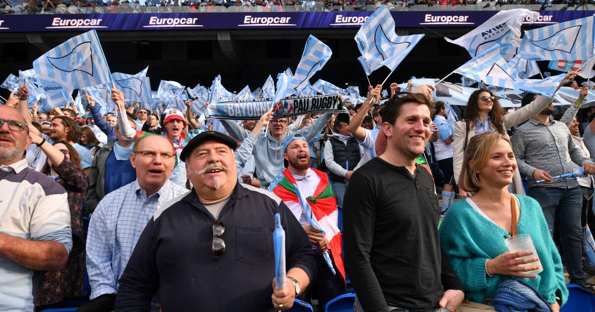 Bayonne, “le meilleur endroit pour assister à un match de rugby” en France