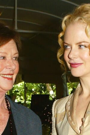 Nicole Kidman and her mother Janelle in 2004. Pic: AP