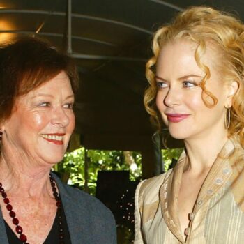 Nicole Kidman and her mother Janelle in 2004. Pic: AP