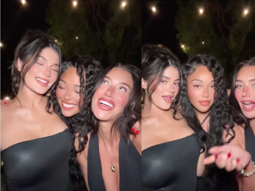 Kylie Jenner and Jordyn Woods reunite in viral TikTok five years after Tristan Thompson cheating scandal