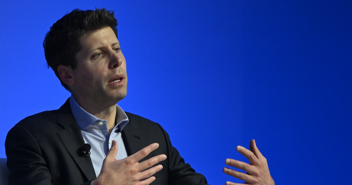 Le PDG d'OpenAI, Sam Altman