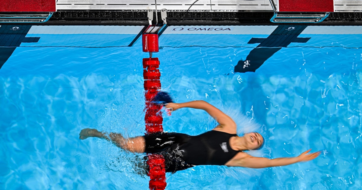 La Française Emeline Pierre a remporté le titre paralympique du 100 m libre S10 le 1er septembre 2024 à Paris