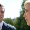 Jordan Bardella et Marine Le Pen après leur rencontre avec Emmanuel Macron à l'Elysée, le 26 août.r