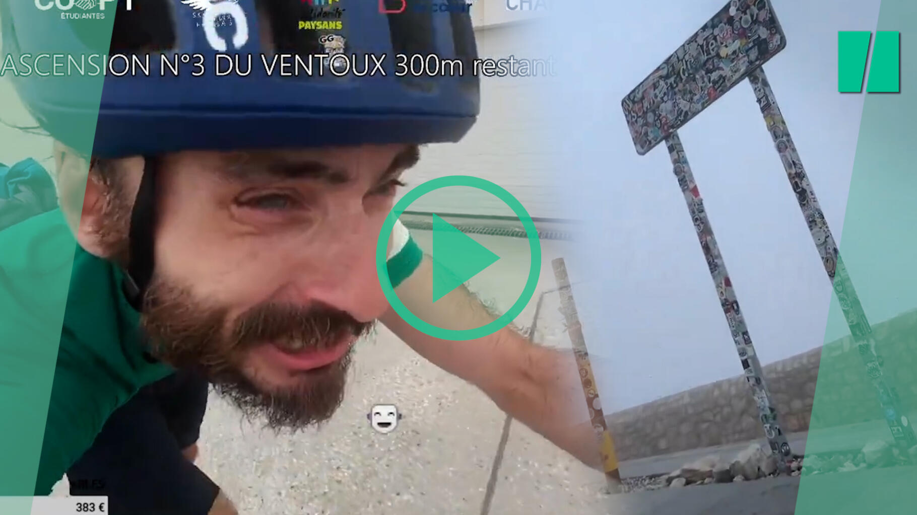 Au ZEvent, le streamer Ken Bogard grimpe trois fois le Mont Ventoux à vélo en une seule journée