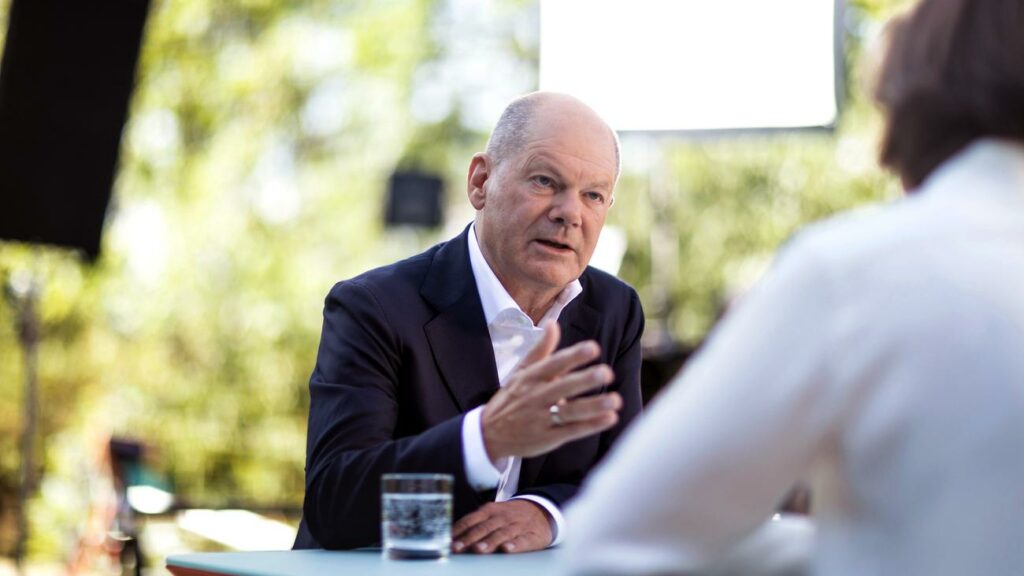 ZDF-Sommerinterview: Olaf Scholz reklamiert "größte Wende" in der Asylpolitik für sich