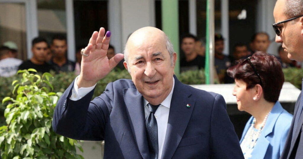 Algérie : le président sortant Abdelmadjid Tebboune réélu avec 94% des voix