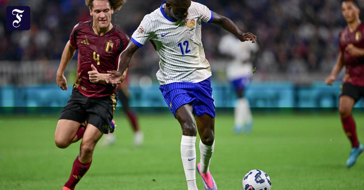 Nations League: Frankreich schlägt Tedescos Belgier