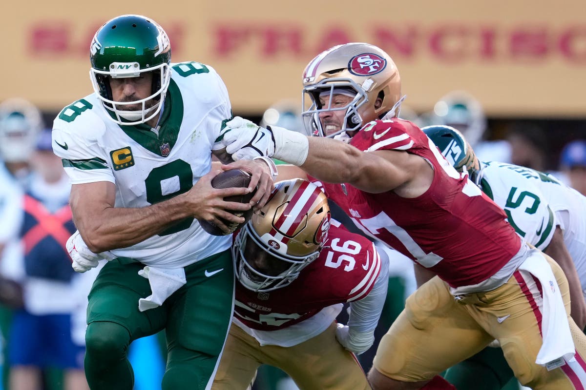 San Francisco 49ers prevent winning return to action for Aaron Rodgers