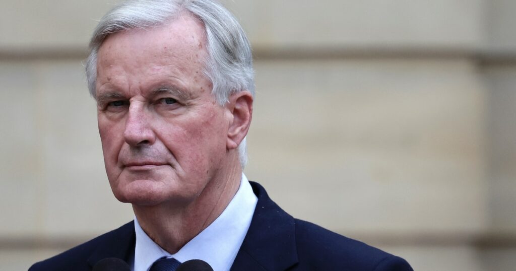 Le Premier ministre Michel Barnier, le 5 septembre 2024 à Matignon