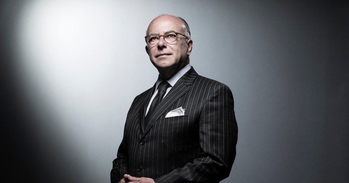 Former French Prime Minister Benard Cazeneuve poses during a photo session in Paris, on June 25, 2018. (Photo by JOEL SAGET / AFP)